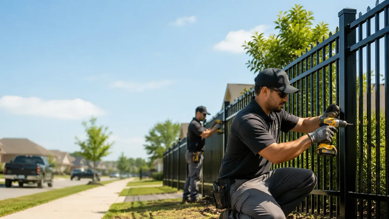 Metal Fence Installation in Fleming, PA